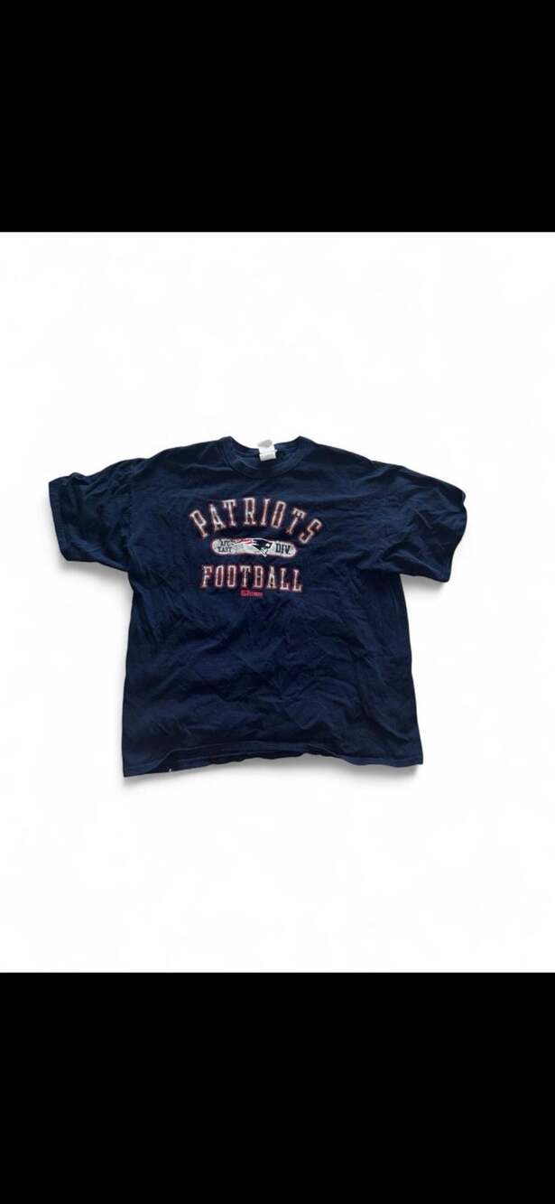 NFL New England Patriots T-Shirt Size XL Blue